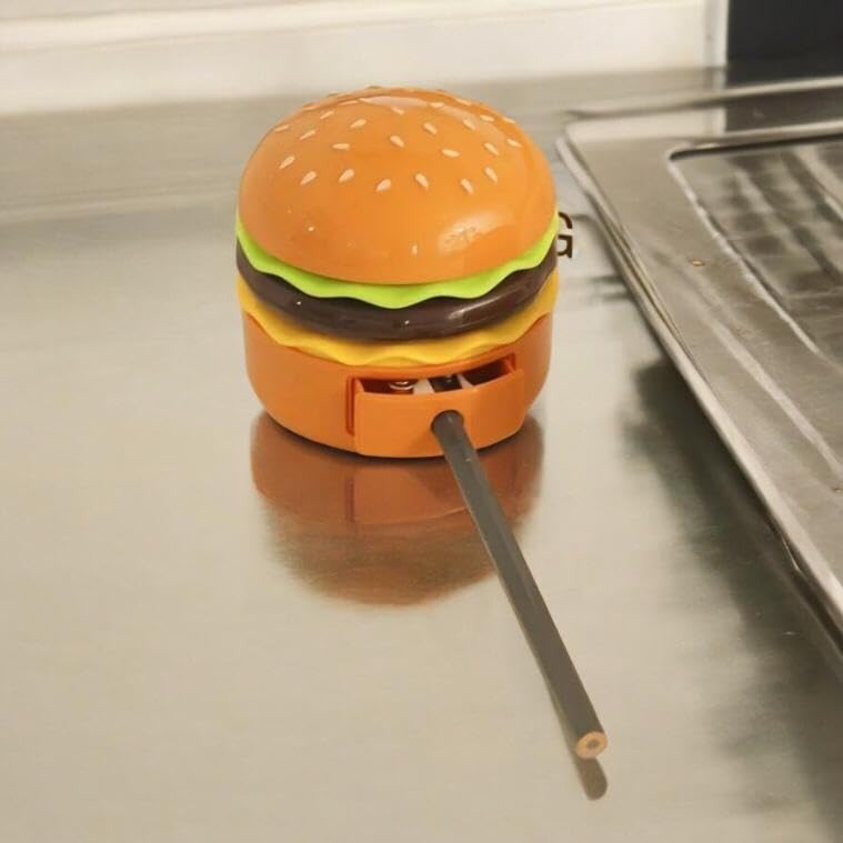 Burger Lamp |Rechargable Light with Sharpener