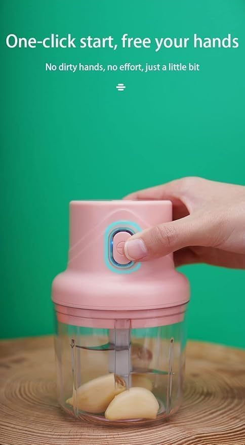 Mini Electric Chopper | Fast, Portable & Cordless Food Prep Made Easy
