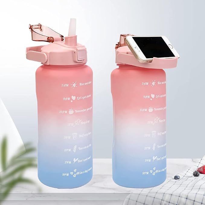 Motivational Water Bottle 3 in 1 Set