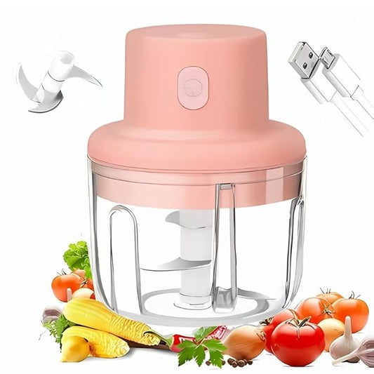 Mini Electric Chopper | Fast, Portable & Cordless Food Prep Made Easy
