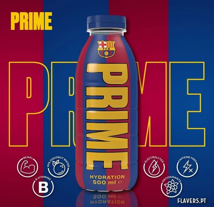 PRIME HYDRATION |  Hydration Drink FC Barcelona - 500ml