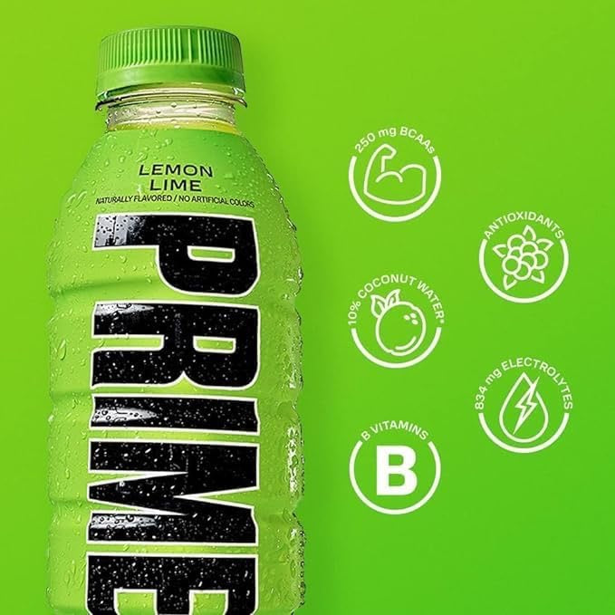 PRIME HYDRATION | Hydration Drink Lemon Lime - 500ml