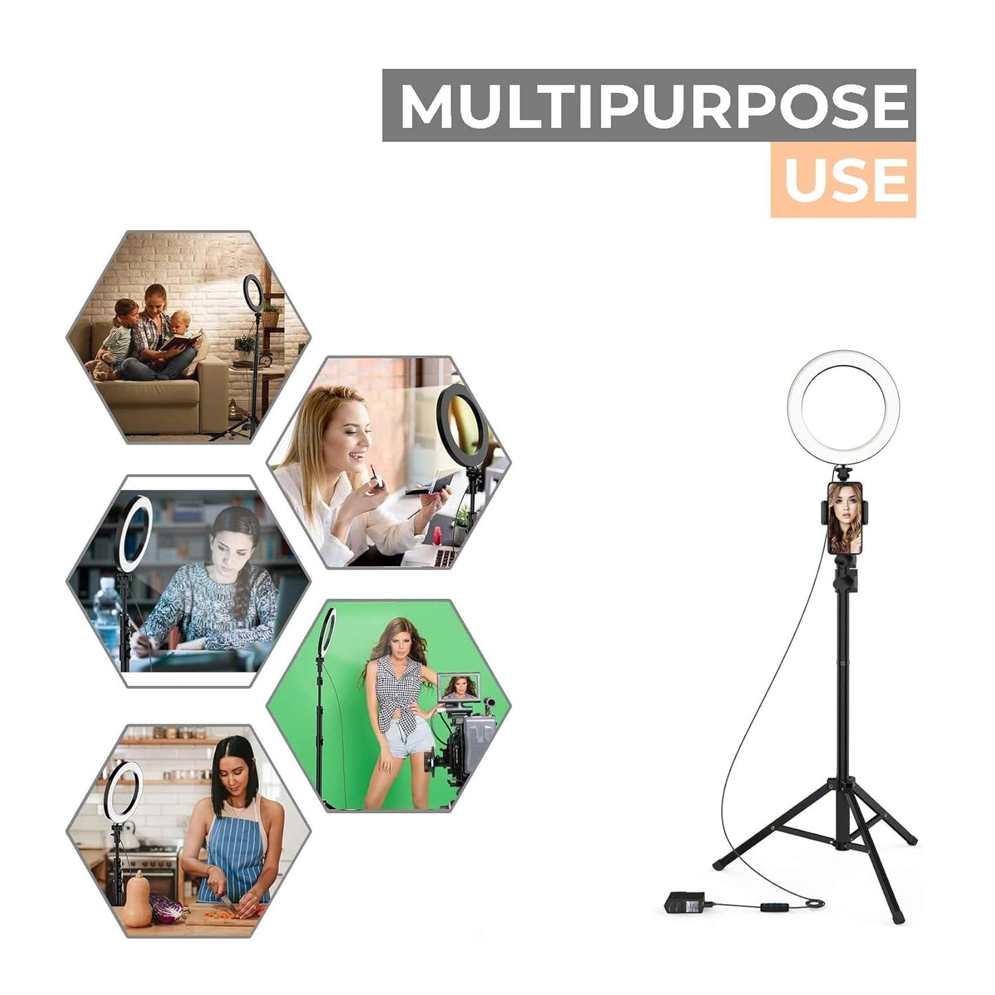 Ring Light | 10 Inches | Portable