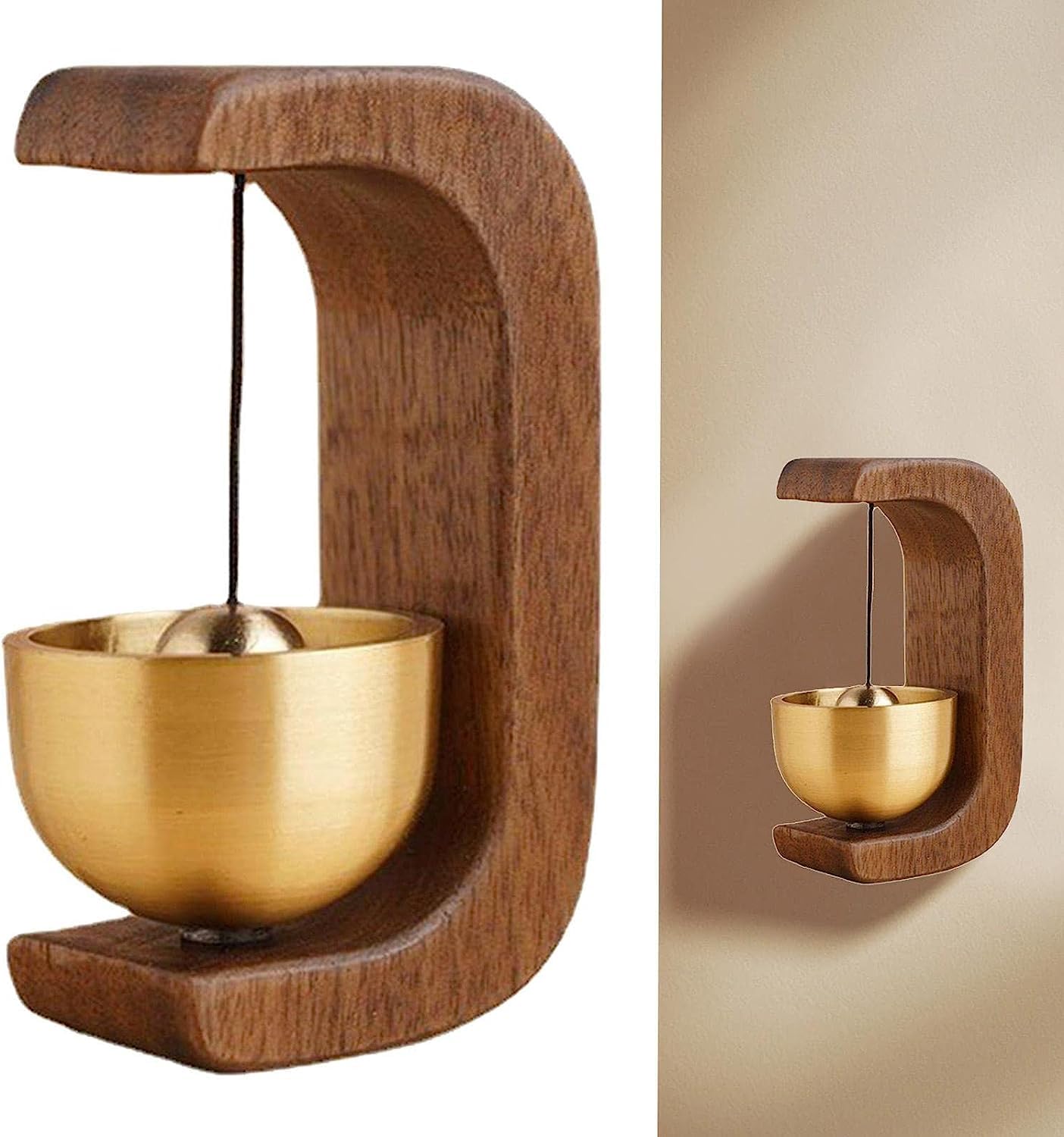 Wooden Wind Chimes Doorbell for Home | Pleasant Sound Bell Handmade Home Decor
