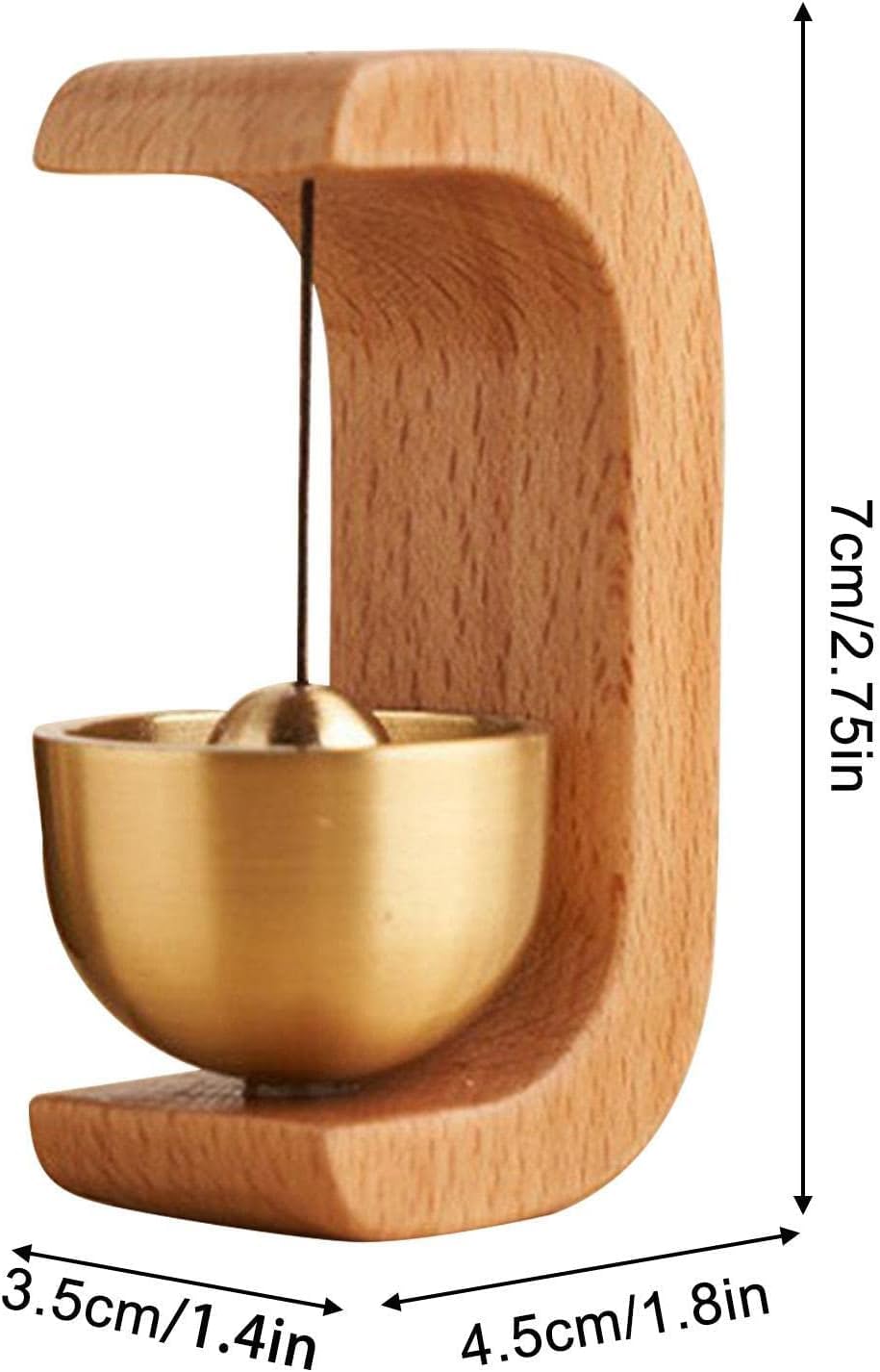 Wooden Wind Chimes Doorbell for Home | Pleasant Sound Bell Handmade Home Decor